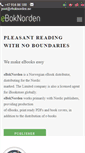 Mobile Screenshot of eboknorden.com
